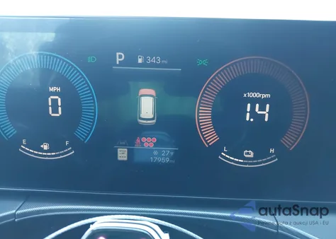 2025 Hyundai Santa Fe Hybrid Sel из США, поврежденный, VIN 5NMP2DG17SH057572